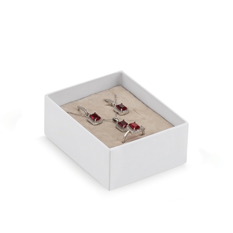 Classic White Pendant or Miniset Box