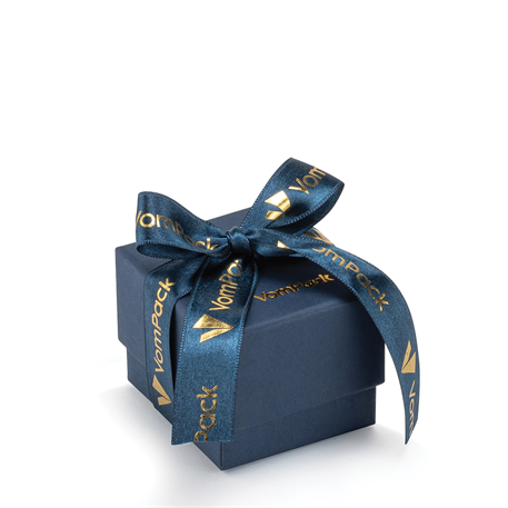 Lacivert Işıklı Küçük Küpe Kutusu