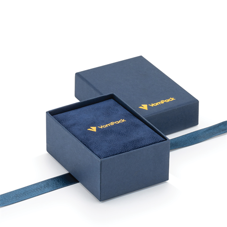 Lacivert Kolye Kutusu