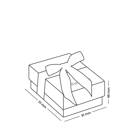 Navy Blue Pendant Box