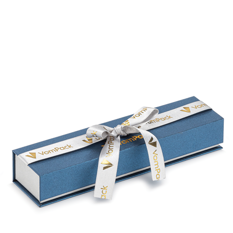 Lacivert Kurdeleli Tesbih Kutusu