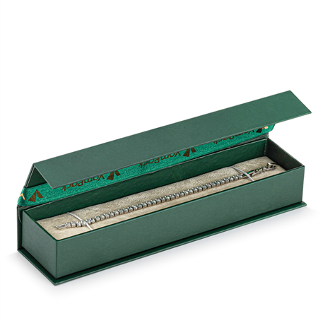 M300 Classic Yeşil Kurdeleli Bileklik Kutusu