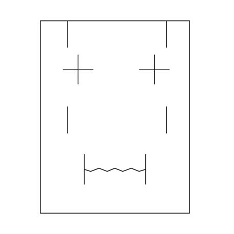 White Double Covered Pendant or Miniset Box