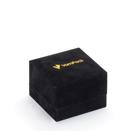 Siyah Büyük Küpe Kutusu