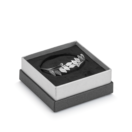 Black Double Covered Bracelet Box