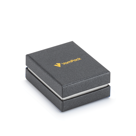 Black Double Covered Pendant or Miniset Box