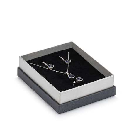 Black Double Covered Panset Box