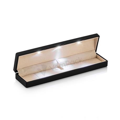 Black Led Light Necklace Box