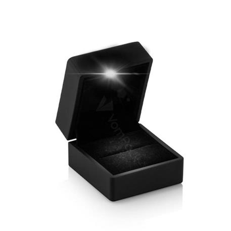 Black Led Light Ring Box
