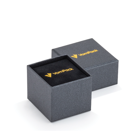 Siyah Küçük Küpe Kutusu