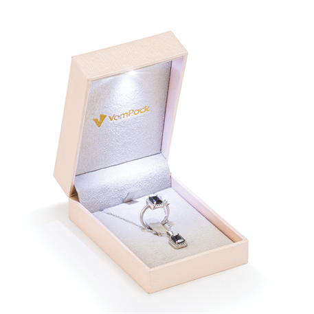 Somon Işıklı Kolye Kutusu