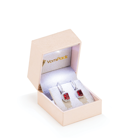 Somon Işıklı Küçük Küpe Kutusu