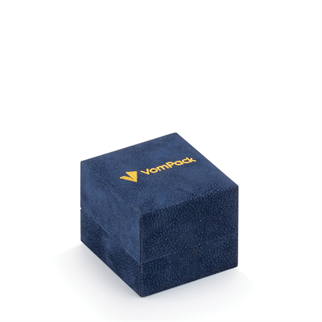 Lacivert Küçük Küpe Kutusu