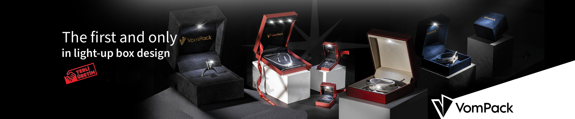Turkey's first led lighted jewellery box manufacturer