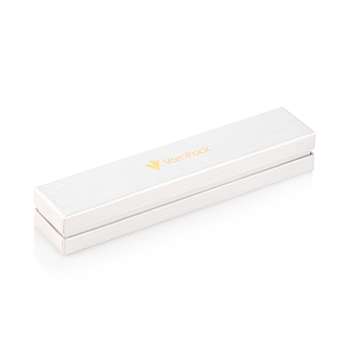 White Double Covered Rosary Box