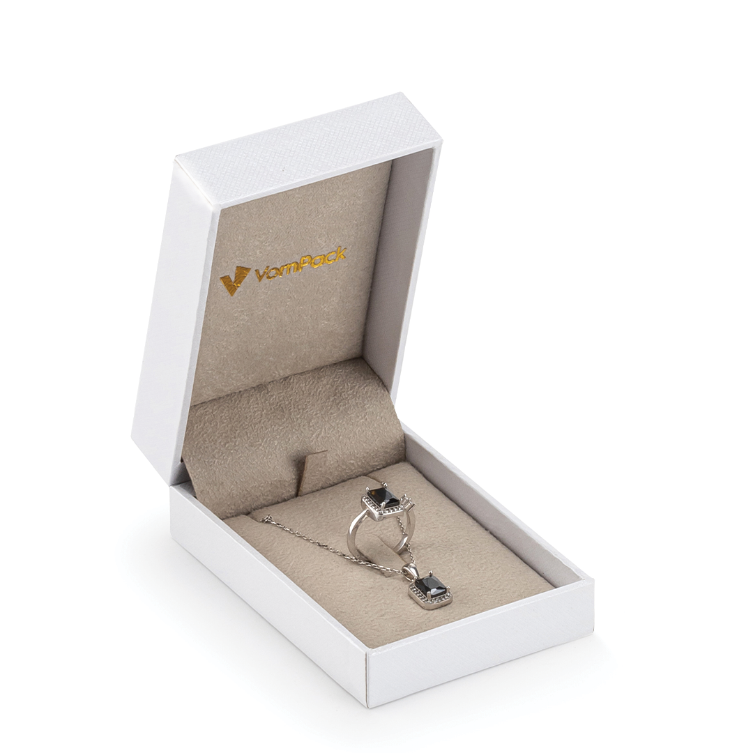 E100 Diamond Beyaz Kolye Kutusu