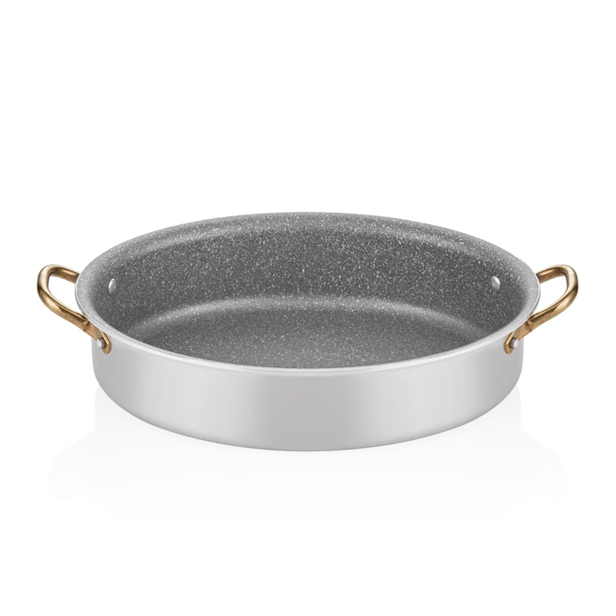 Alu Granite Oval Casserole 28*21*7cm 