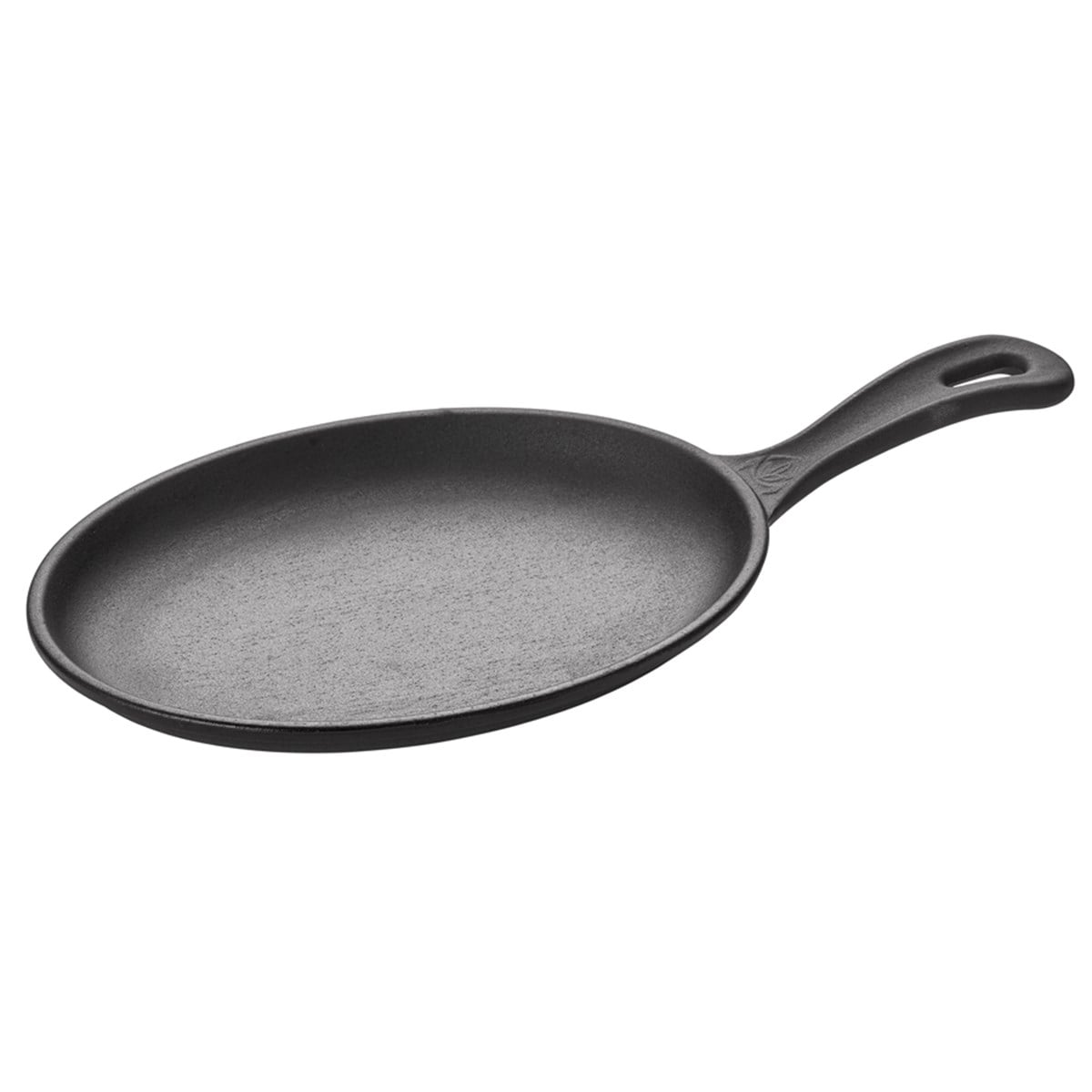 CAST IRON OVAL FAJITA SKILLET 21*15CM