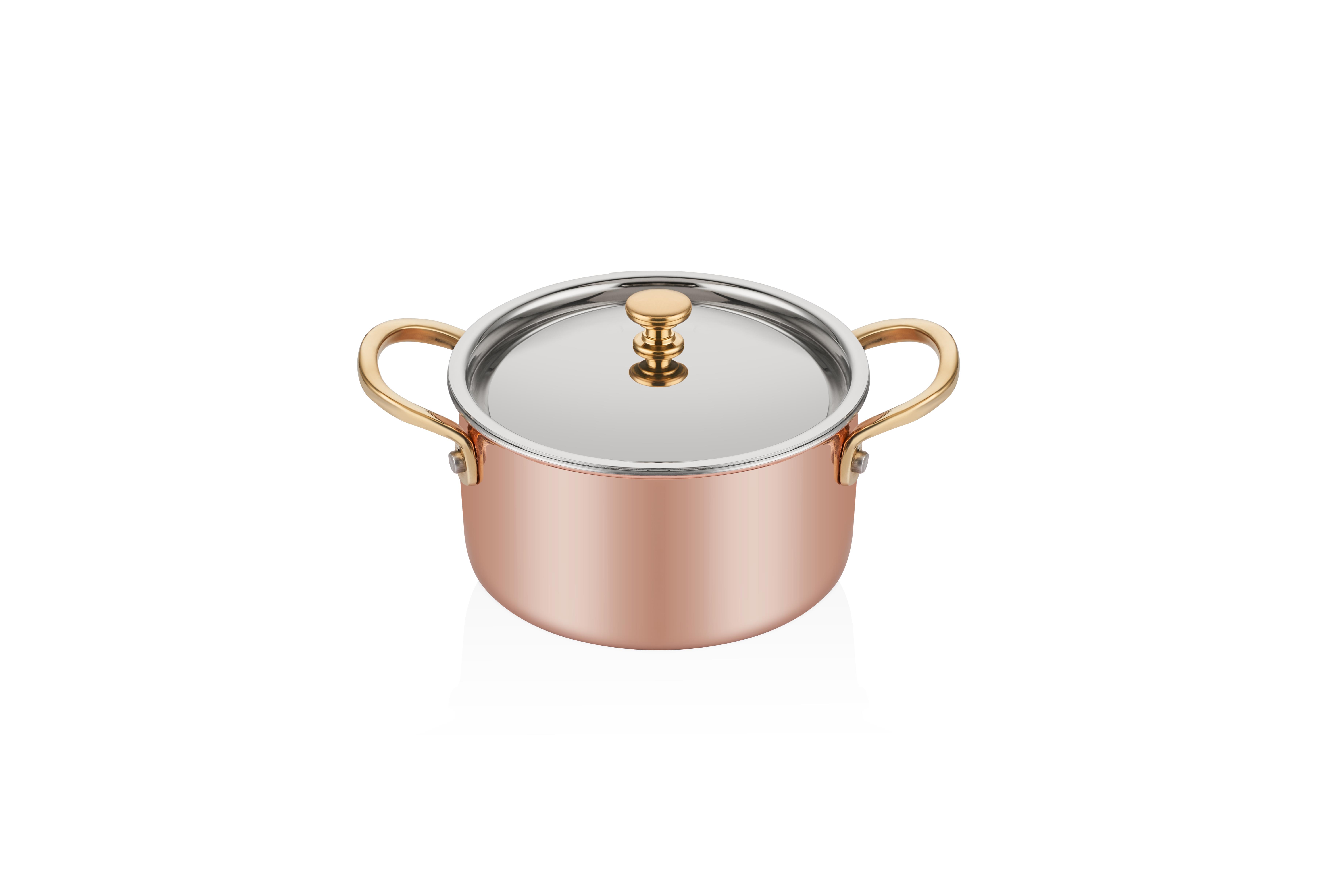 MM COPPER MINI CASSEROLE 12CM