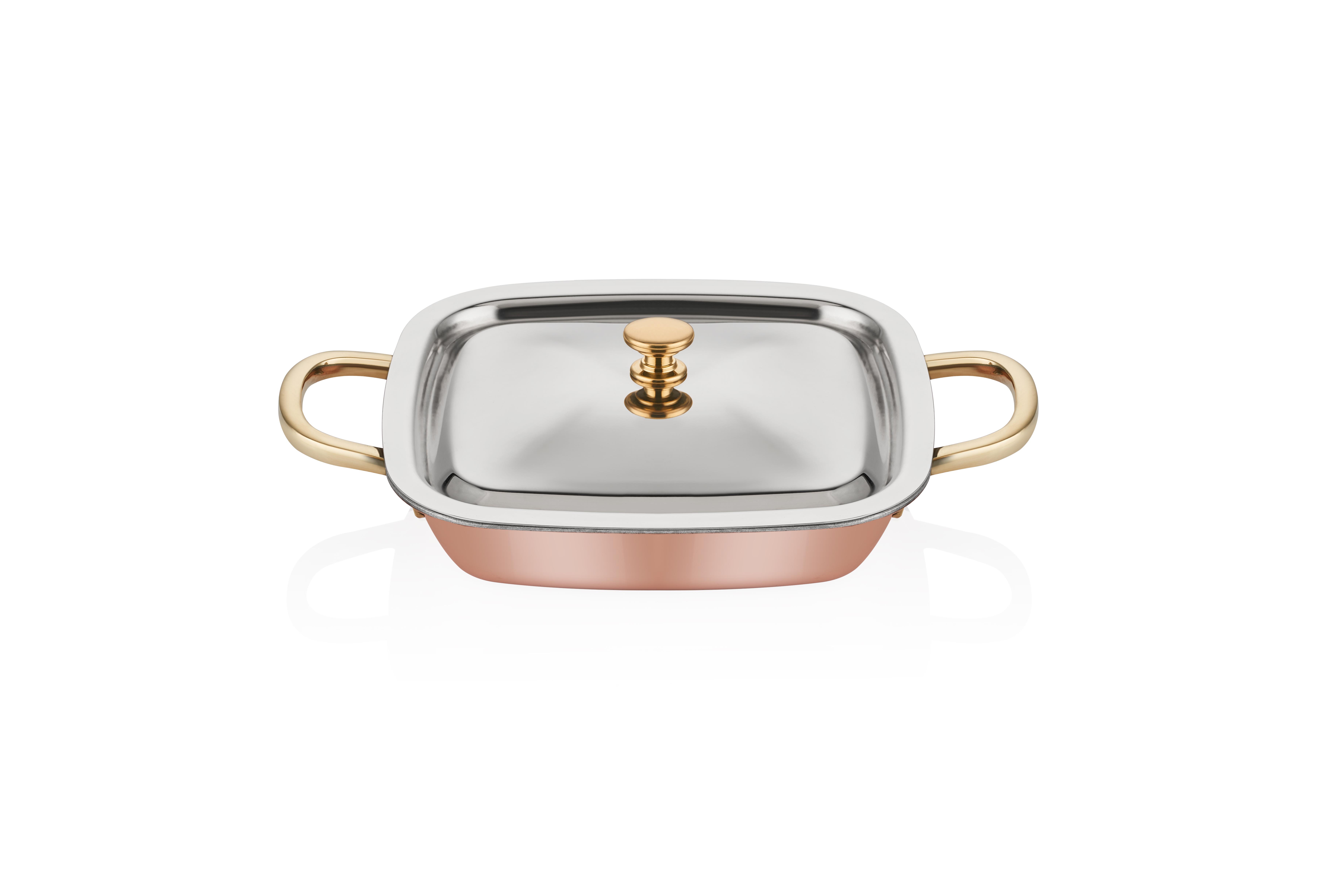 MM COPPER SQUARE, CASSEROLE 12*14CM