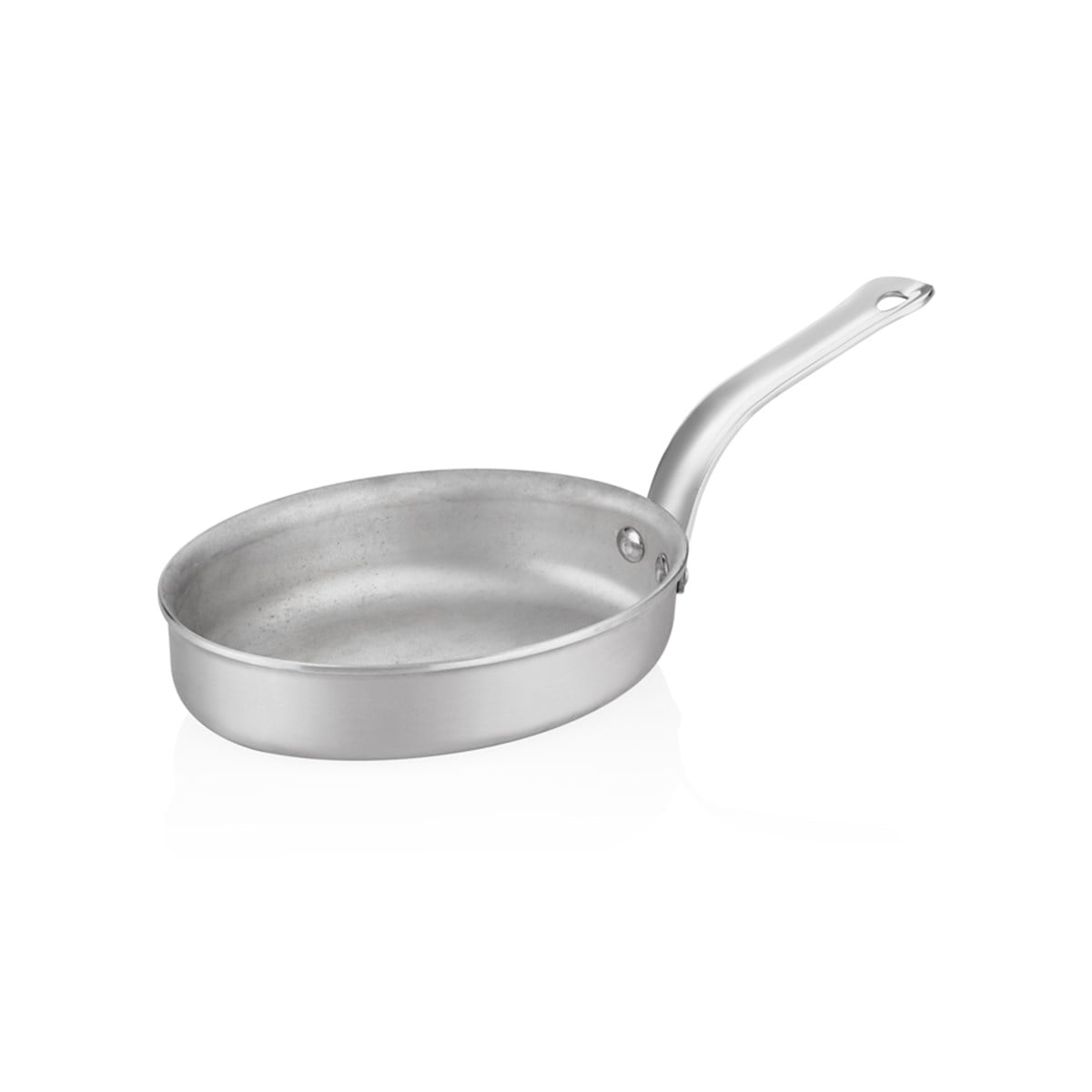 WHITE PEARL MINI OVAL PAN 11*17CM