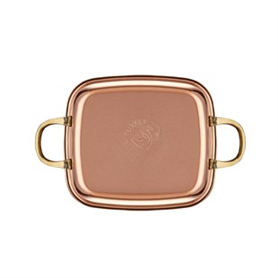 Multi Metal Copper Square Dish