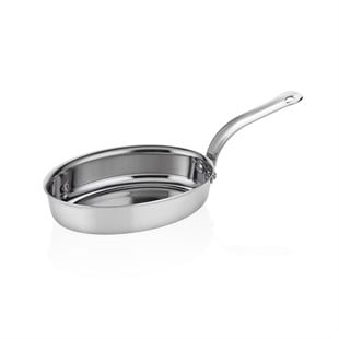 Multi Metal Steel Mini Oval Pan
