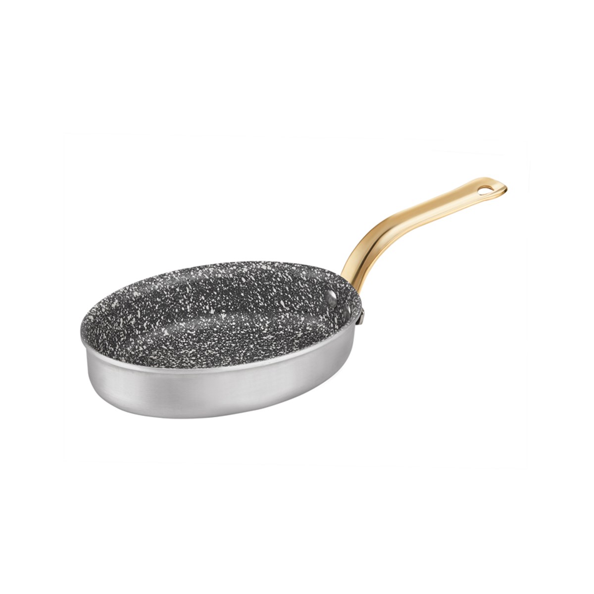 ALU GRANITE MINI OVAL PAN 11*17CM 