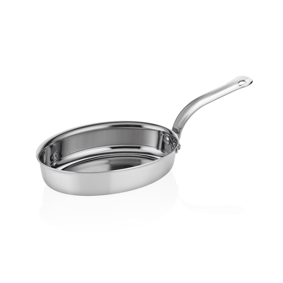 Multi Metal Steel Mini Oval Pan 11*17cm 