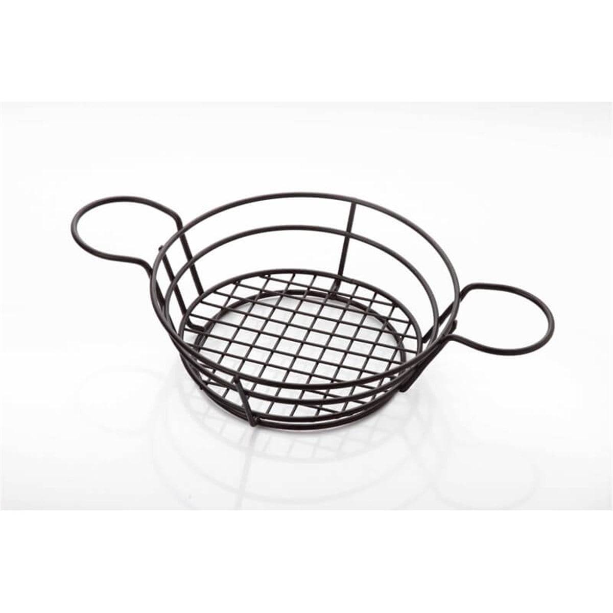 ROUND SERVING BASKET 17*6CM 