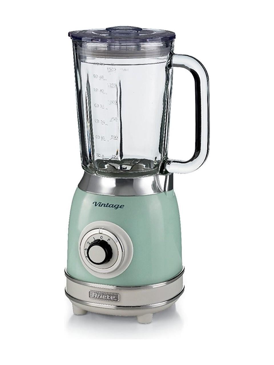 TICARIURUN-00665Ariete 583 Vintage 1000 W Yeşil Cam Blender
