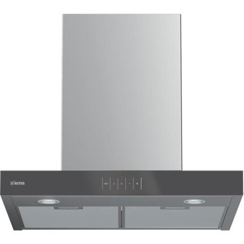 Altus ALA550 B T Tipi Siyah Cam Ank.Davlumbaz