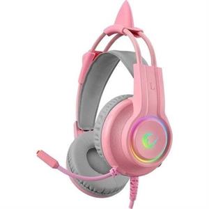 TICARIURUN-00650Rampage RM-K91 X-CATTY USB 7.1 RGB Pembe Kulak Üstü Oyuncu Kulaklığı