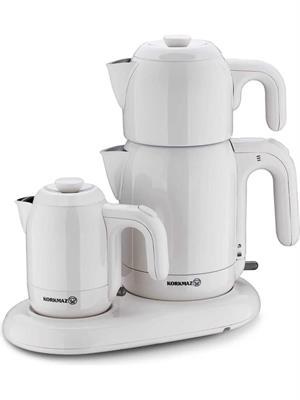 TICARIURUN-00603Korkmaz A353-08 Mia Beyaz Çay Kahve Makinesi