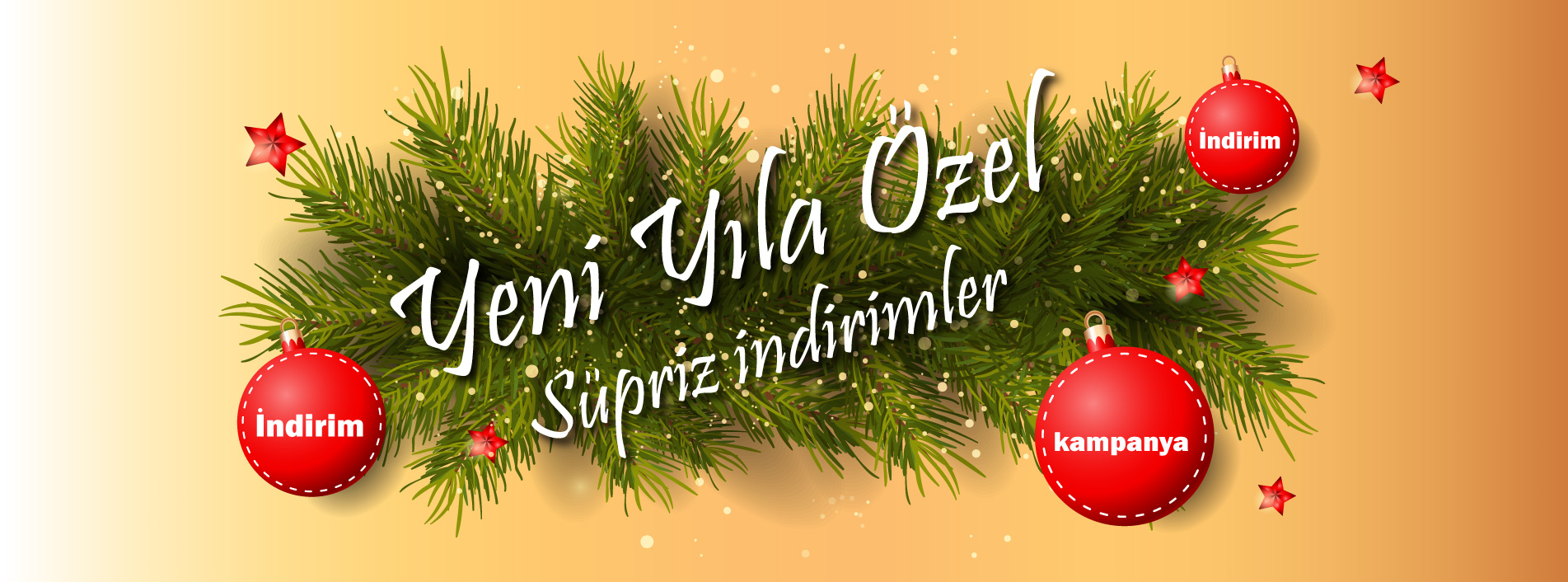 YENİ YILA ÖZEL SÜPRİZ İNDİRİMLER