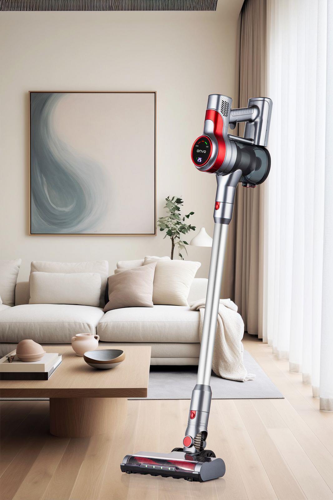 TICARIURUN-00551ONVO OVDSS01 ŞARJLI DİKEY SÜPÜRGE