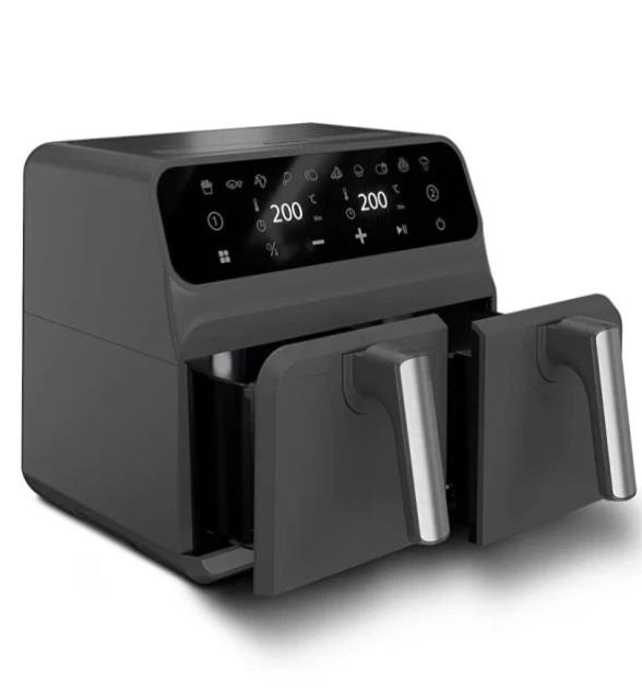 TICARIURUN-00522Blaupunkt D7800 Taste Master Çift Hazneli Air Fryer 4+4 lt Yağsız Fritöz