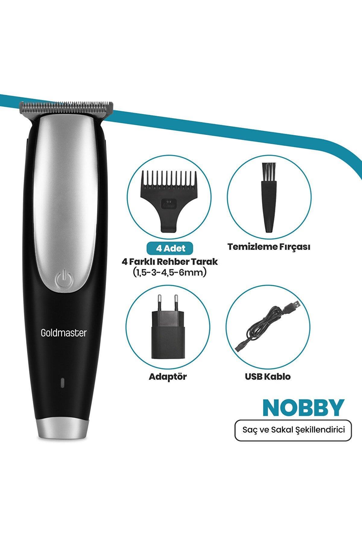 GOLDMASTER NOBBY GM-8187 SAÇ VE SAKAL ŞEKİL.