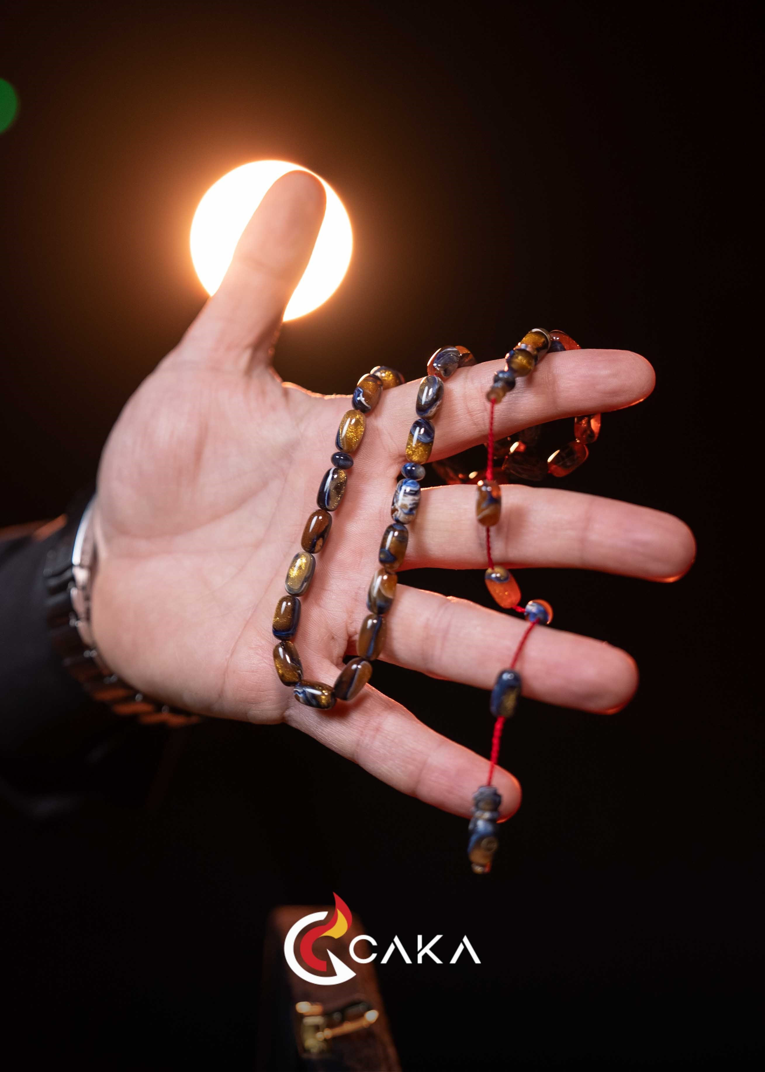 Gece Mavisi - Tesbih Çakmak Seti