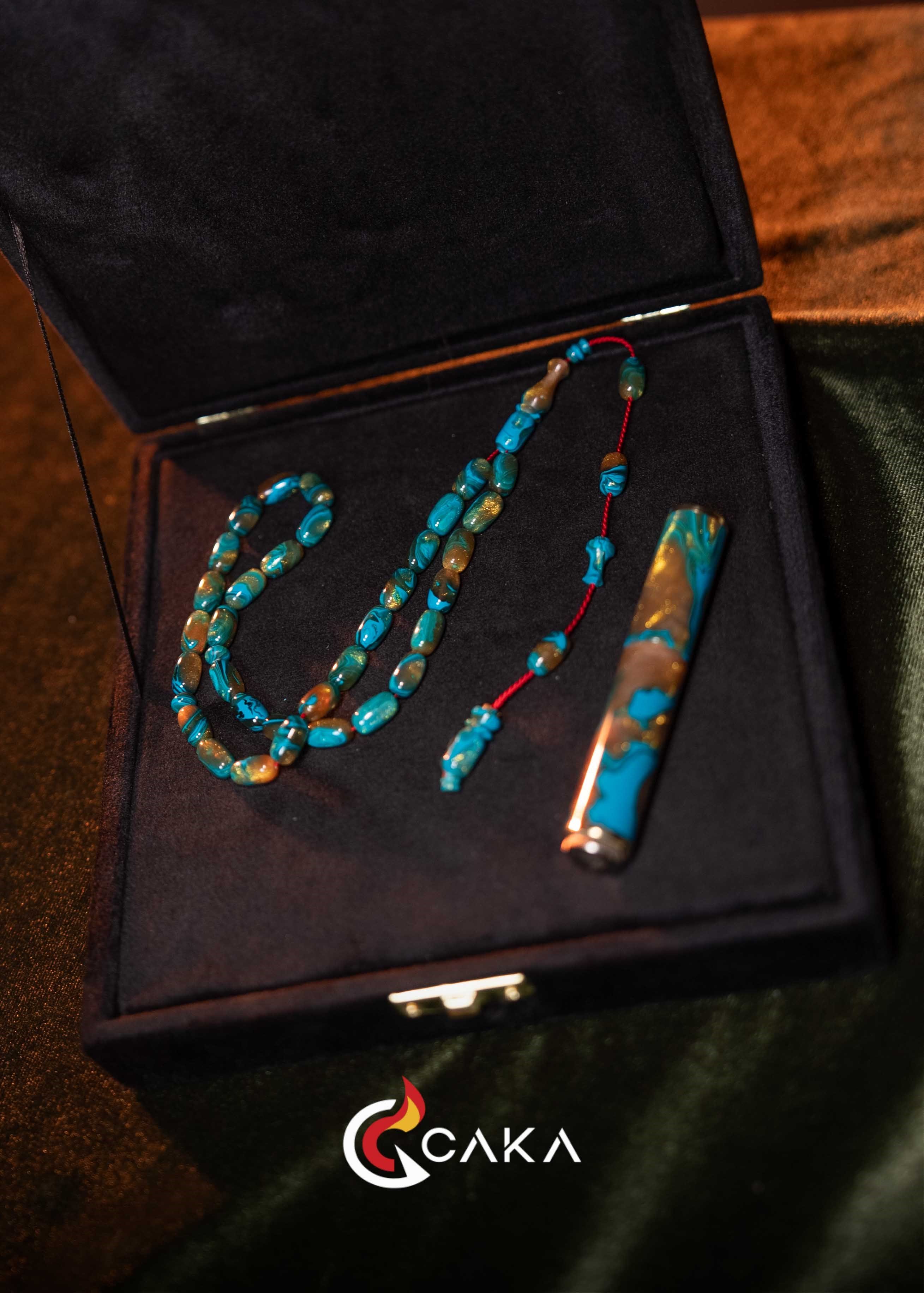 Turkuaz - Tesbih Çakmak Seti