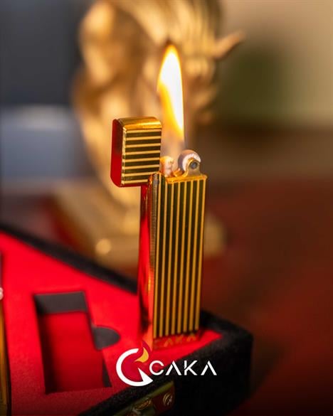 Zen Altın Çizgi - Kalem & Çakmak Seti