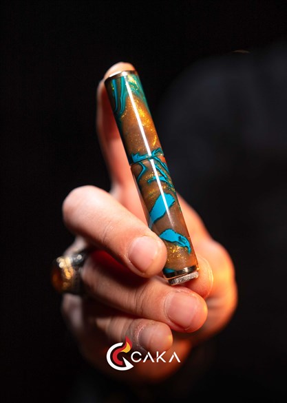 Turkuaz - Tesbih & Çakmak Seti