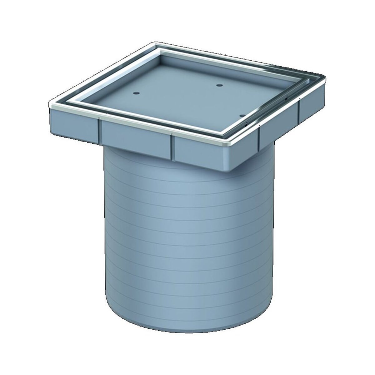 ACO EASYFLOW ÜST BAŞLIK 15X15 PASLANMAZ ÇERÇEVELİ