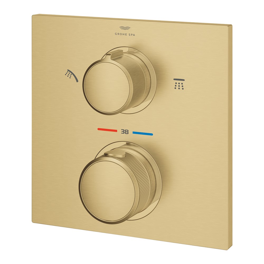 Grohe Allure Termostat Ankastre 2 Yollu Yönlendirici Duş Bataryası - 29181Gn2