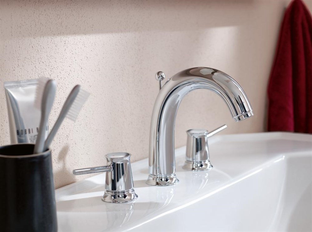 Grohe Bauclassic 3 Delikli Lavabo Bataryası - 20470000