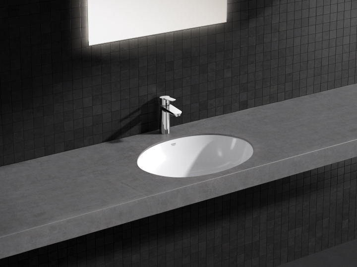 Grohe BauEdge Sifon Kumandalı Lavabo Bataryası M Boyut - 23758000