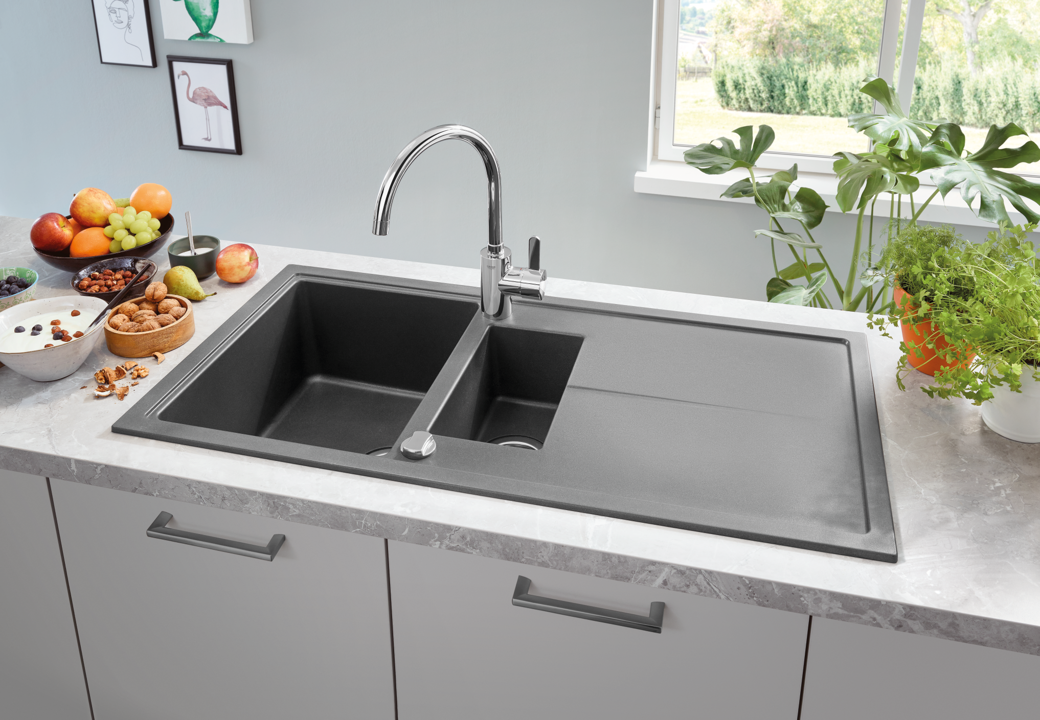 Grohe Eurosmart Cosmopolitan Mutfak Bataryası - 32843002
