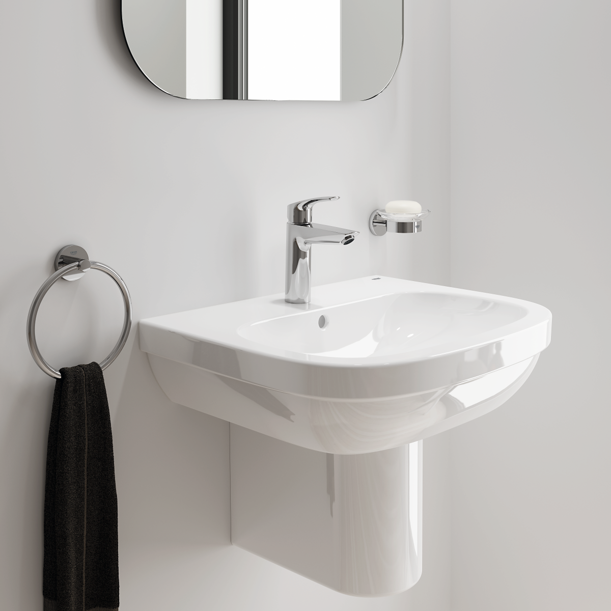 Grohe Eurosmart Lavabo Bataryası M-Boyut - 23324003