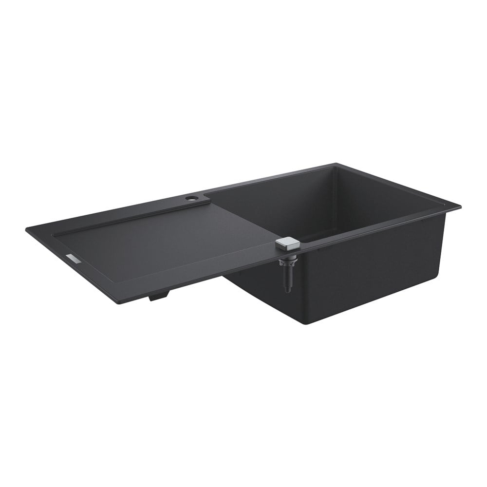 GROHE K500 KUVARS KOMPOZİT EVİYE GRANİTE BLACK