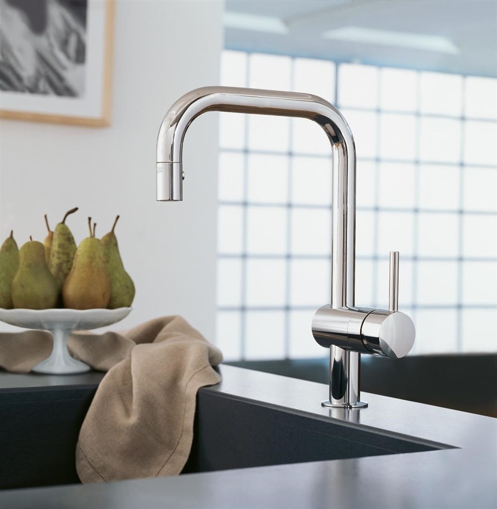 Grohe Minta Tek Kumandalı Eviye Bataryası - 32168000